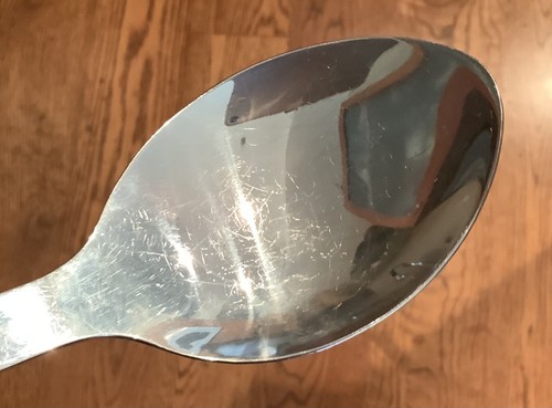Juego de 3 utensilios ALL-CLAD TENEDOR CUCHARA CUCHARÓN USADO - Imagen 4 de 7