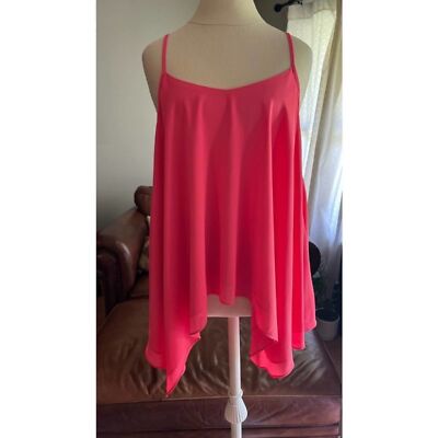 Izzy & Lola Batwing type  womens Sleeveless tunic/top/blouse, Size Large