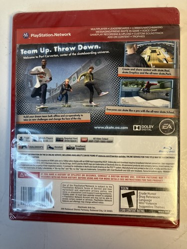 Skate 3 - Sony PlayStation 3 (2010) (19292) Brand New Sealed - Picture 3 of 5