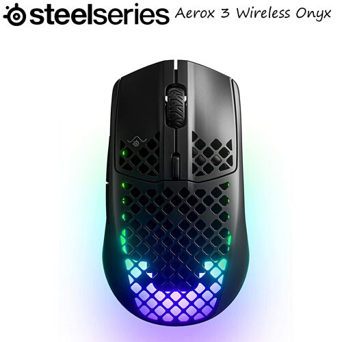 GENUINE SteelSeries Aerox Optical Ergonomic Wired Gaming Mouse USB-C Mesh RGB - Picture 18 of 31