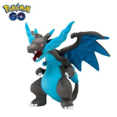  Pokémon Plush   Soft Toy Plush Mega Charizard X Ash Best Buddy Pokemon  25cm 