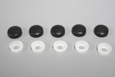 OEM 1 Set of 5 Arctic Cat Snowmobile Windshield Snap Caps w/ Washers 0124-054
