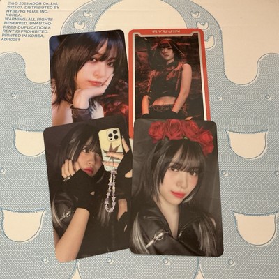 itzy ryujin born to be btb photocard pc set