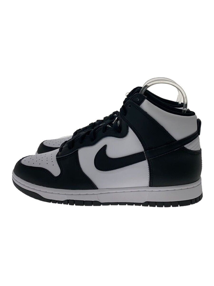 Nike DD1399-105 High Top Sneakers Dunk Hi Retro 28cm Black Leather 