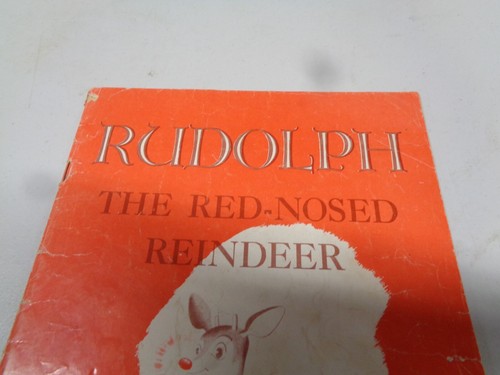 Rudolph The Red-Nosed Reindeer #nn Montgomery Ward Promo 1946 RARE 1st Rudolph - Picture 2 of 4