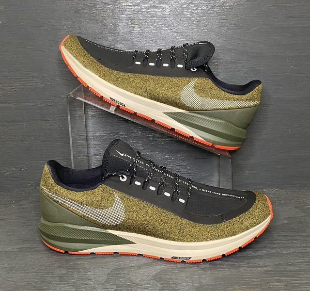 nike air zoom structure 22 shield olive