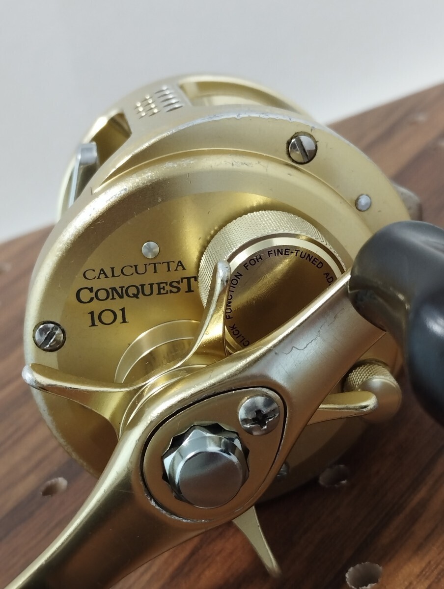 リール SHIMANO CALCUTTA CONQUEST 101 Shimano 01 Calcutta Conquest 101 Left Bait Casting Reel for