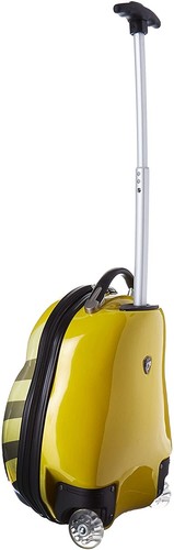 Bumble Bee Carry On Luggage With Wheels Hardside Luggage Set 2-Pcs School Bag - Picture 3 of 7