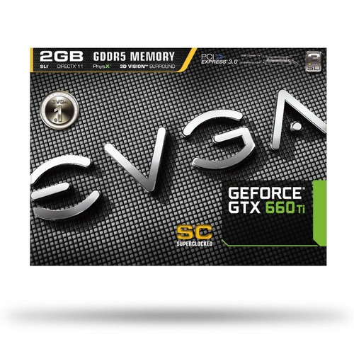 EVGA GeForce GTX 660Ti SUPERCLOCKED 2048MB, SLI Graphics Card (02G-P4-3662-KR) - Picture 3 of 8
