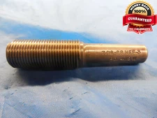 7/16 28 NEF 3 SET THREAD PLUG GAGE .4375 NO GO ONLY P.D. = .4118 UNEF-3 CHECK
