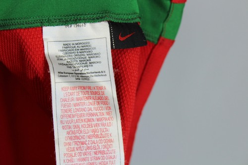 PORTUGAL NATIONAL TEAM 2008 2010 HOME EURO SHIRT JERSEY #7 RONALDO - Picture 7 of 8