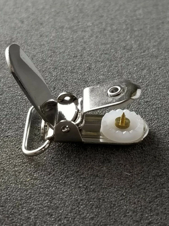 CLIP SUSPENSOR CON PASADOR, APERTURA 3/4", 10 Y 25 PIEZAS, ENVÍO GRATIS EE. UU. Foto 2 de 2