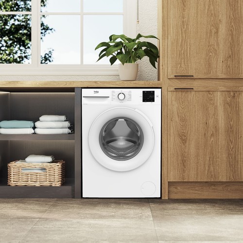 Beko BM3WT3741W 7Kg Washing Machine White 1400 RPM B Rated - Picture 5 of 10