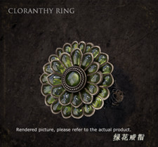 Cosplay Dark souls Ring Cloranthy Ring Video Game Adjustable Size