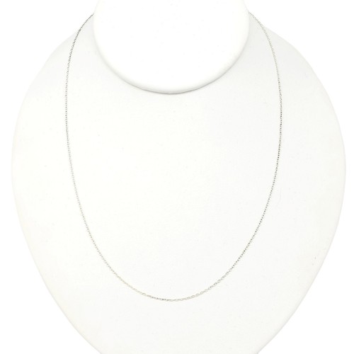 925 Sterling Silver Single Strand Necklace Chain 18" Minimalist Layering .97 gr