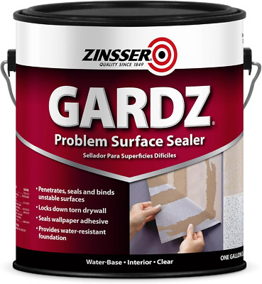 1 Gal  02301 Clear , Gardz Water-Based Problem Surface Sealer
