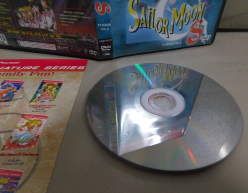 SAILOR MOON S DVD TV Series Vol 6 2004 Signature Series Edition Anime Disc VGC - Picture 7 of 16