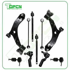 2004-2009 For Mazda 3 10Pcs Front & Rear Sway Bars Lower Control Arms Kit