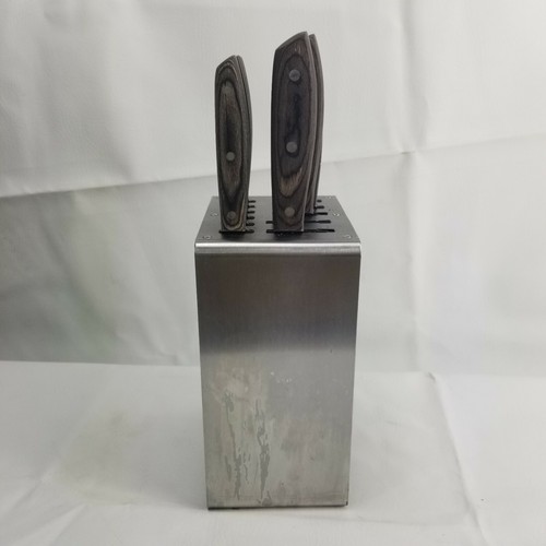 Schmidt Brothers Besteck 12-teilig Hudson Soho Messer Metzgerblock Set - Bild 5 von 12