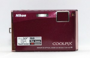 Nikon COOLPIX S60 10.0MP Digital Camera - Crimson red 18208261345 | eBay