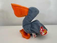 Ty 4107 Scoop the Pelican Beanie Babies