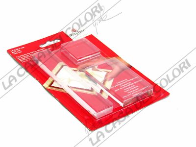 RAYHER - ACRYLIC STAMP NUT SET - 14.5x2.5 8x5 4x4 - stamp block