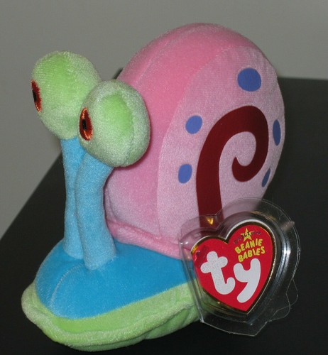 Ty Beanie Baby - GARY the Snail (w/ Best Buy Exclusive Tag)(5 Inch) NEW MWMTs - Picture 9 of 9