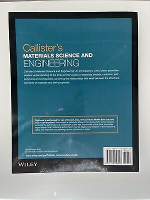 Callister's Materials Science and Engineering by William D. Callister, Jr., Callister's Materials Science and Engineering by William D. Callister, Jr.,