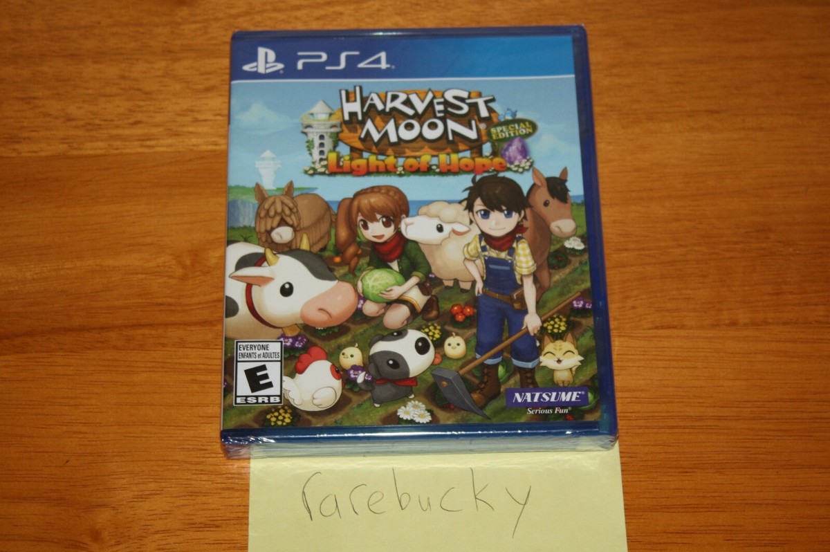 Harvest Moon: Light of Hope Special Edition (Playstation PS4) NEW SEALED  MINT!