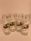 VINTAGE LIBBEY CAVALCADE TOM COLLINS FROSTED TUMBLER GLASSES 4 — photo 1