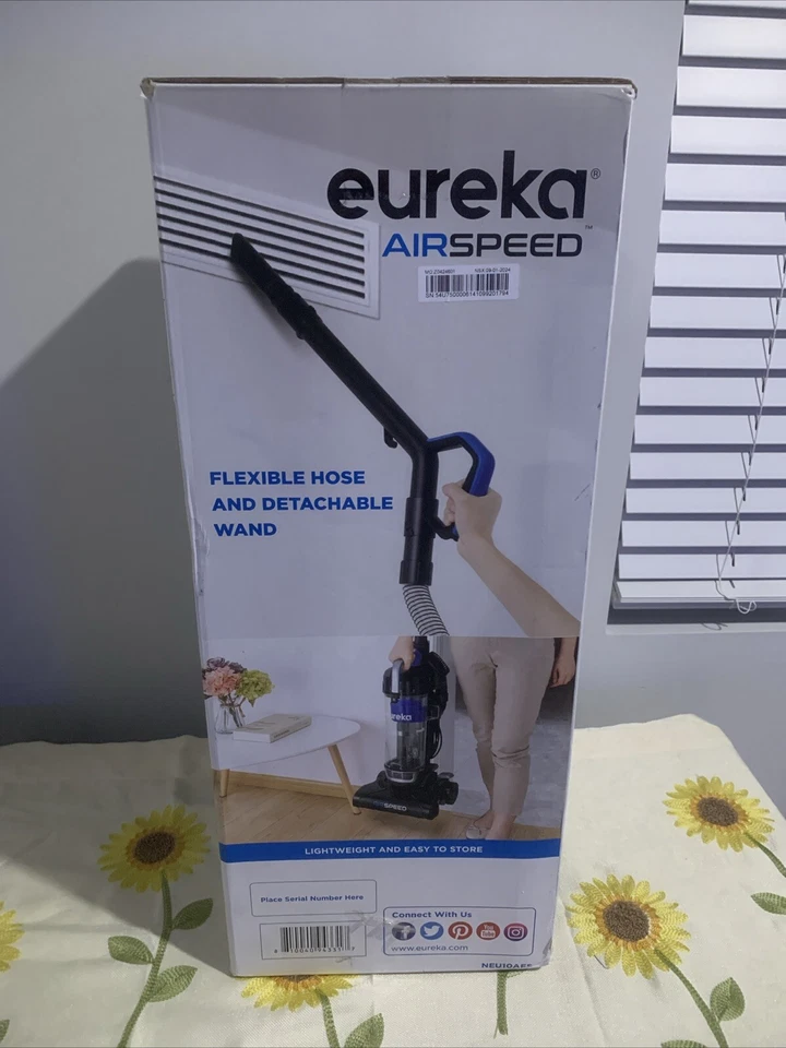 EUREKA Airspeed Ultra Lightweight Bagless Upright Vacuum For Carpet Hard Floor - Image 2 of 4