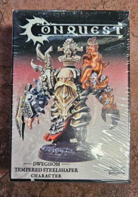 Conquest - Dweghom - Tempered Steelshaper - NEW SEALED