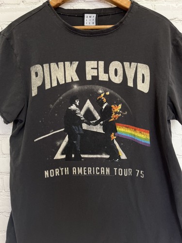 Pink Floyd North American Tour 1975 mittelschwarz kurzärmeliges T-Shirt - Bild 2 von 9
