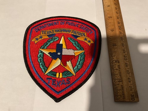 Texas Highway Patrol Full Size Sammler Patch Neu Full Size