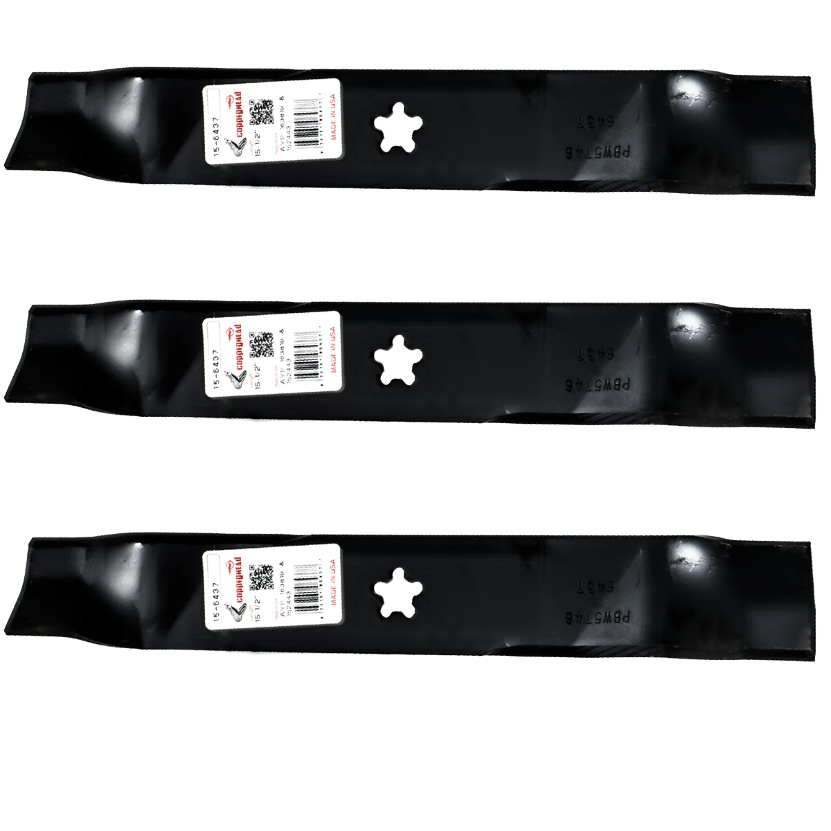 3PK Lawn Mower Blades for 46
