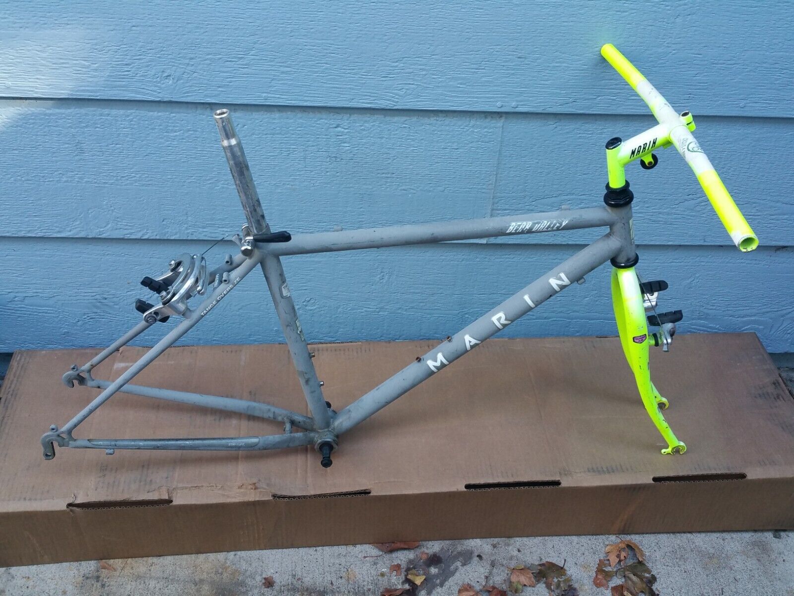 90s Marin Bear Valley Mountain Bike Frame w/ Parts eBay