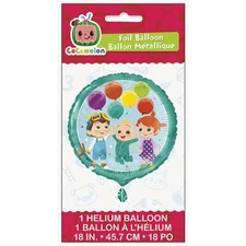 Cocomelon Birthday Party 18" Foil Mylar Balloon 1 ct