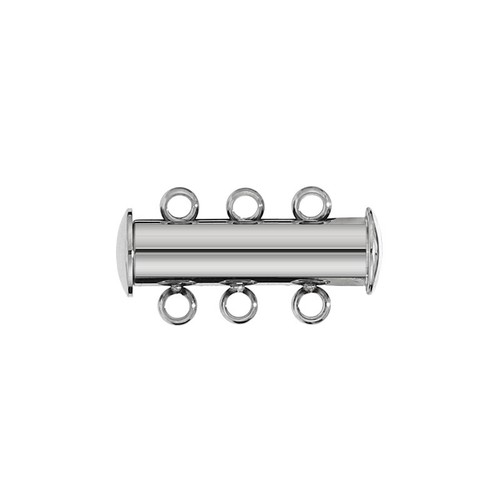 5 un. conectores de tubo deslizante de oro multihebras de acero inoxidable para joyería - Imagen 8 de 9