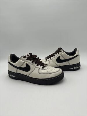 Nike Air Force 1 Premium Sail Brown 2004 Size 9 Used 309096-122 | eBay 