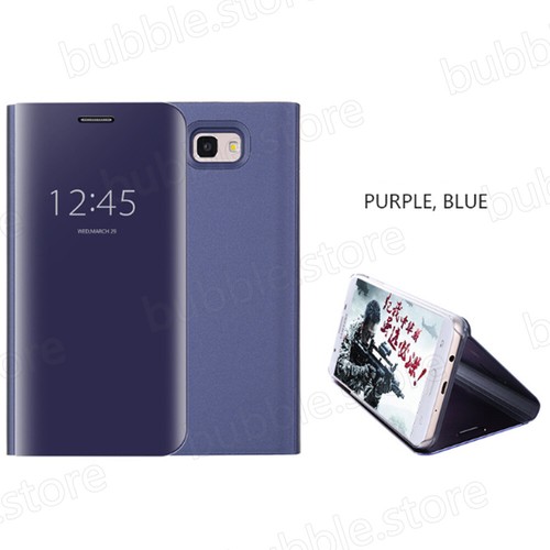 FUNDA CARCASA para Samsung J5 J6 J7 J8 2018 TAPA LIBRO ESPEJO VISTA CLARA CUBIERTA - Imagen 10 de 12