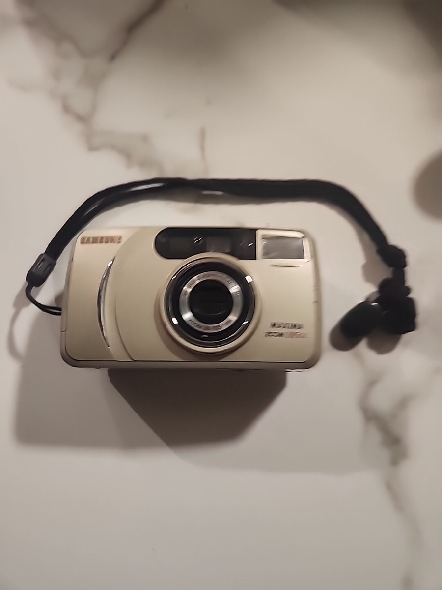 Samsung Maxima Zoom 105 Ti 35mm Film Camera UNTESTED