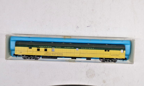 Spur N Atlas C&NW RPO - Gepäckwagen in OVP (Lot 0677) | Zustand: Used