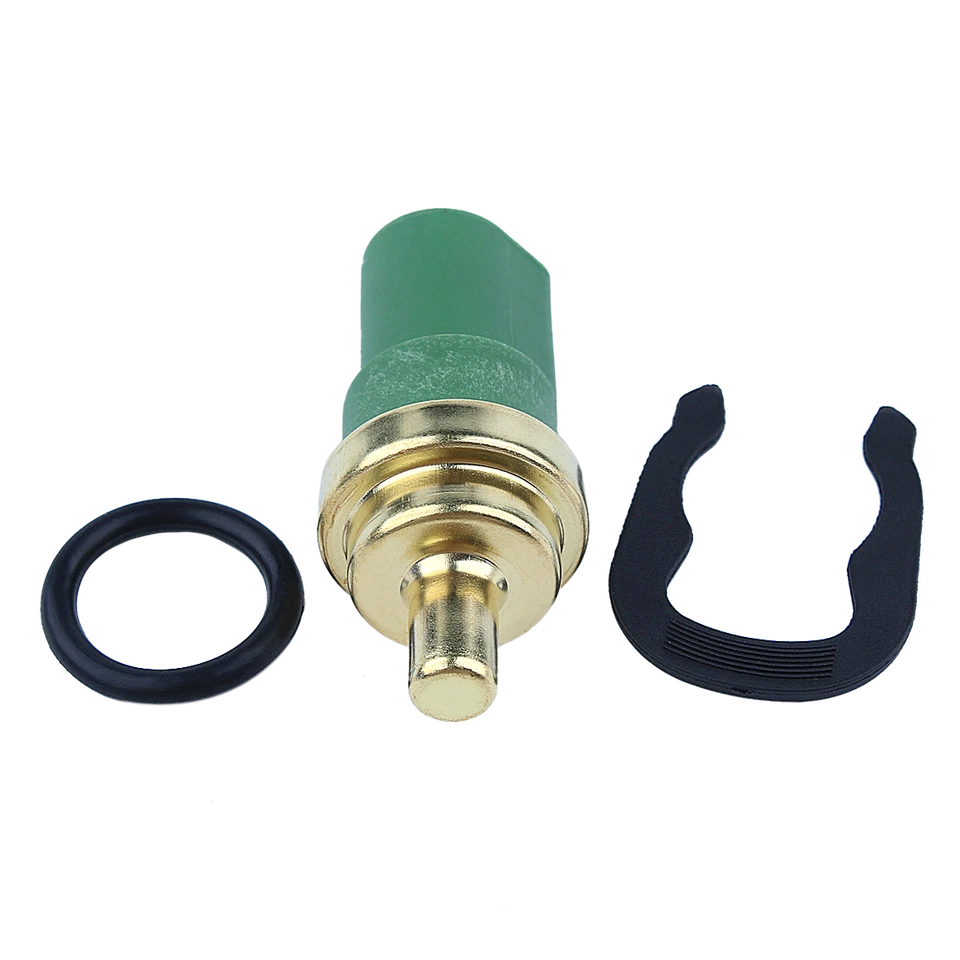 Sensor de temperatura do líquido de arrefecimento interruptor de temperatura da água com clipe para Audi VW Golf 1009190017 - Imagem 3 de 4