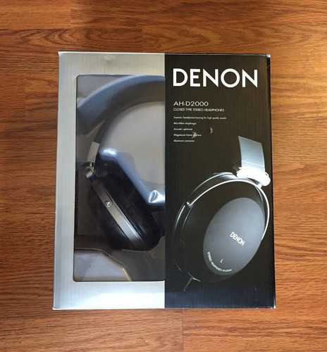 Denon AH-D2000 Headphones - Great condition with original box