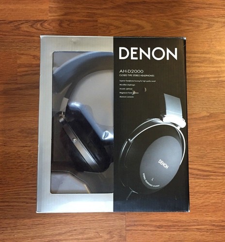 Denon AH-D2000 Headphones - Great condition with original box - Picture 1 of 5