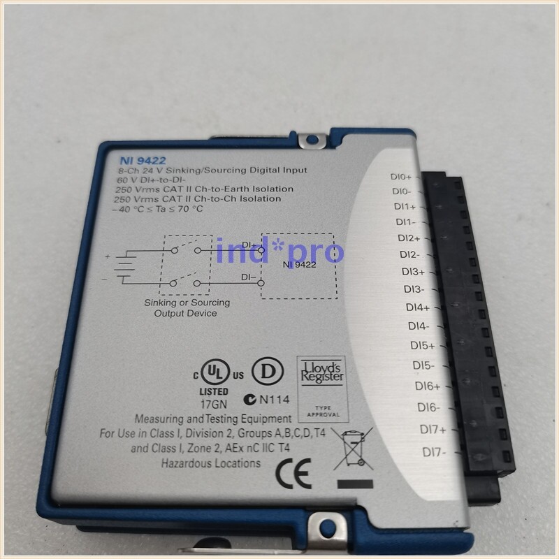 1pc NI 9422 digital module C series 779522-01 acquisition card