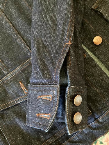 Eileen Fisher Organic Cotton Jean Denim Jacket w/ 2 Pockets Size S - Picture 4 of 6