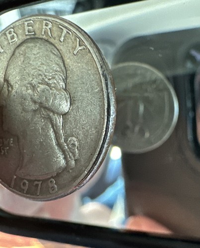1978 Quarter No Mint Mark and The Eagle Is Upside Down RARE - Picture 6 of 8