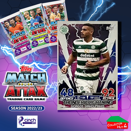 TOPPS MATCH ATTAX SPFL 2022/23 Golden Legend Thunder Kings 100 Choose Your Card - Picture 50 of 76