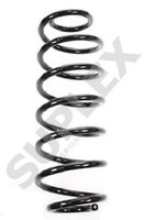 Fahrwerk Federn Hinten Ø107Mm FüR Ford Fiesta VI CB1 Van 08-17 8V515560-BC